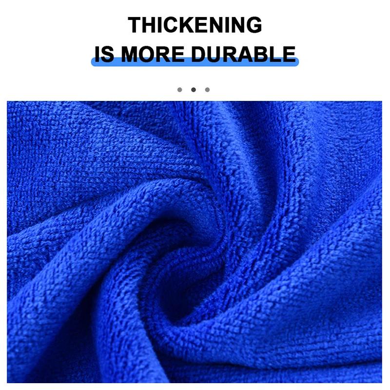 160x60cm Car Wash Towel 400GSM Microfiber High Water Absorption Cleaning Towels Thickened Soft Car Washing Drying Cloth