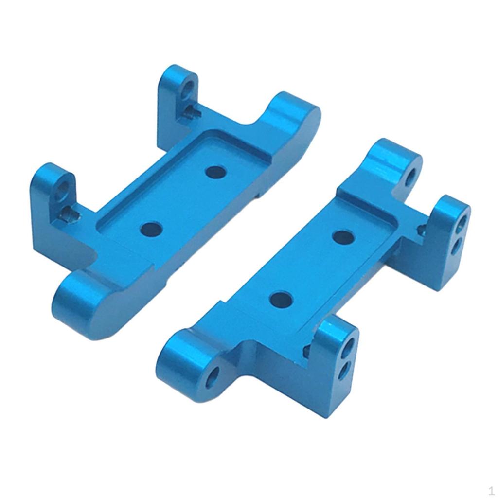 2 Pieces Metal Upper Arm Mount 1:10 Scale Car accessories Upgrades Support Replacement for J3 RC