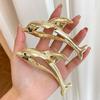 1pc Dolphin shaped clip, new hair clip, elegant temperament, butterfly shark clip, cool hair accessory