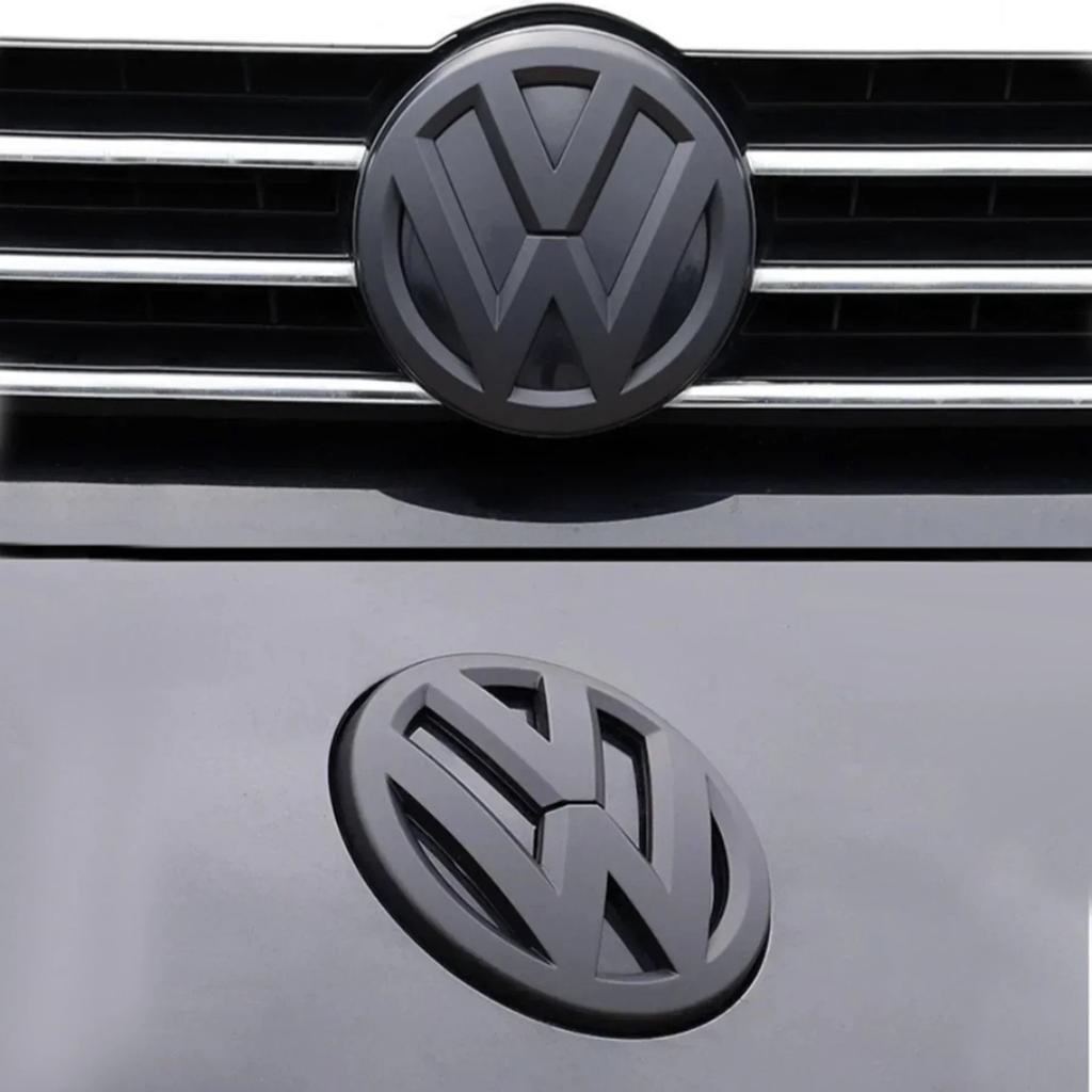 1/2Pcs Car Front Bonnet Grill Rear Trunk Emblem Logo Cover For Volkswagen VW Golf 4 5 6 7 8 MK6 Golf 7 Sportvan Polo 2013-2020 Bu2
