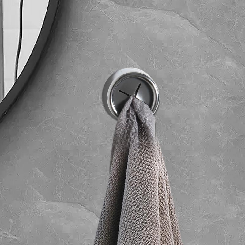 Kitchen Towel Holder Towel Hanger for Bathroom Wall Mounted Storage Hanger Rack for Cabinet Dish Rag Dishcloth Outdoor RV Shower