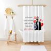 Mr Worldwide Says To Live Laugh Love Shower Curtain With Hooks Waterproof Shower Curtains For Bathroom Decor Bathtub Accessories