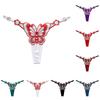 Briefs Panties Lady Stretch Breathable Butterfly Embroidered