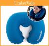 Inflatable U Shaped Travel Pillow With Ice Silk Cover For Adults Comfort And Support