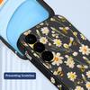 Cartoon Daisies Flowers Lanyard Case For Samsung Galaxy S25 S26 Ultra S24 S23 S22 Plus S21 FE A15 A16 A35 A36 A54 A55 A56 5G Capa