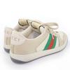 Great GUCCI Low cut sneakers Web stripe GG Marmont vintage logo beige Women 35.5 Used