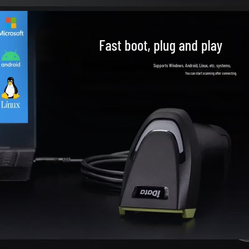 iData J15 2D Wireless Bluetooth Barcode Scanner