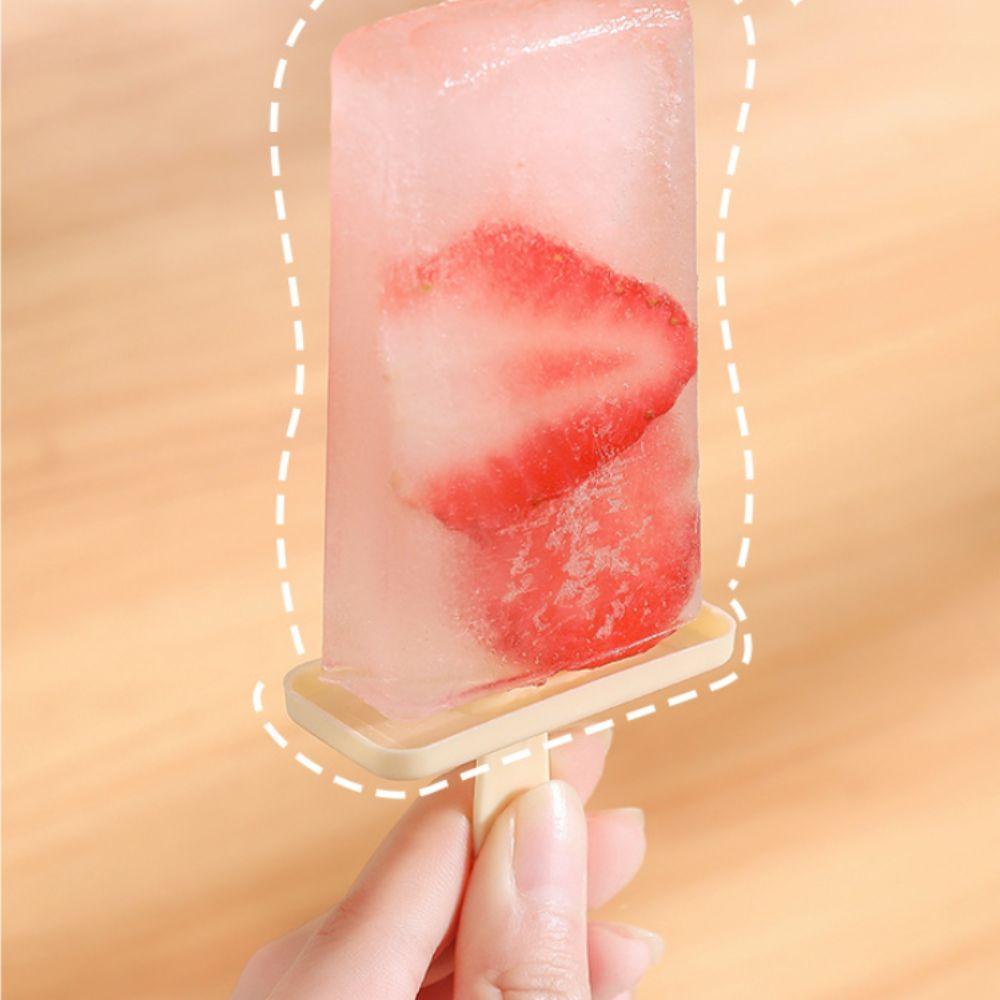 Reusable Ice Cream Popsicle Mold DIY Popsicle Mold Cube Tray New Homemade Ice Box  Kitchen Use