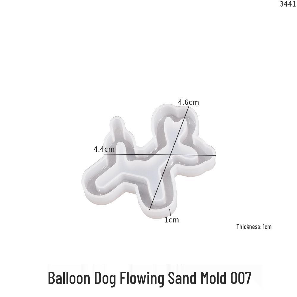 DIY Resin Mold: Pumpkin Carriage, Waffle, Circus Tent, Petals, Balloon, Rocking Horse, Dog, Quicksand