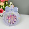 Children's Wearable Custom Nail Stickers - Cute European & American Jelly Glue Fingernail Tips