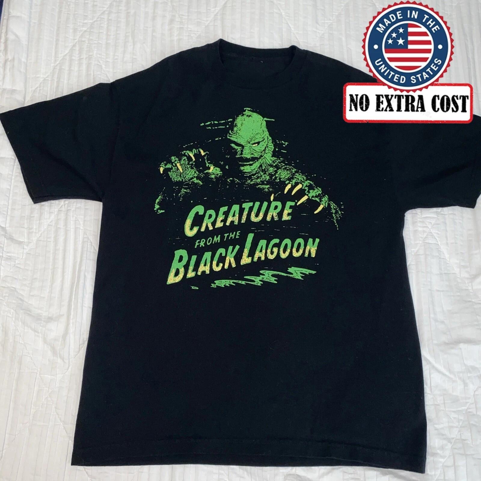 

Vintage Creature from the black lagoon monster T-shirt NP010 FREE SHIPPING S