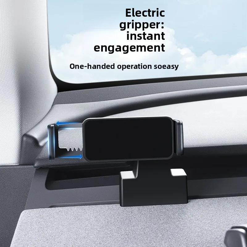 Car Sticker For Tesla Model 3 Y Juniper Highland 2018-2026 Smart Electric Phone Holder Seamless Magnetic Bracket Modification Ca