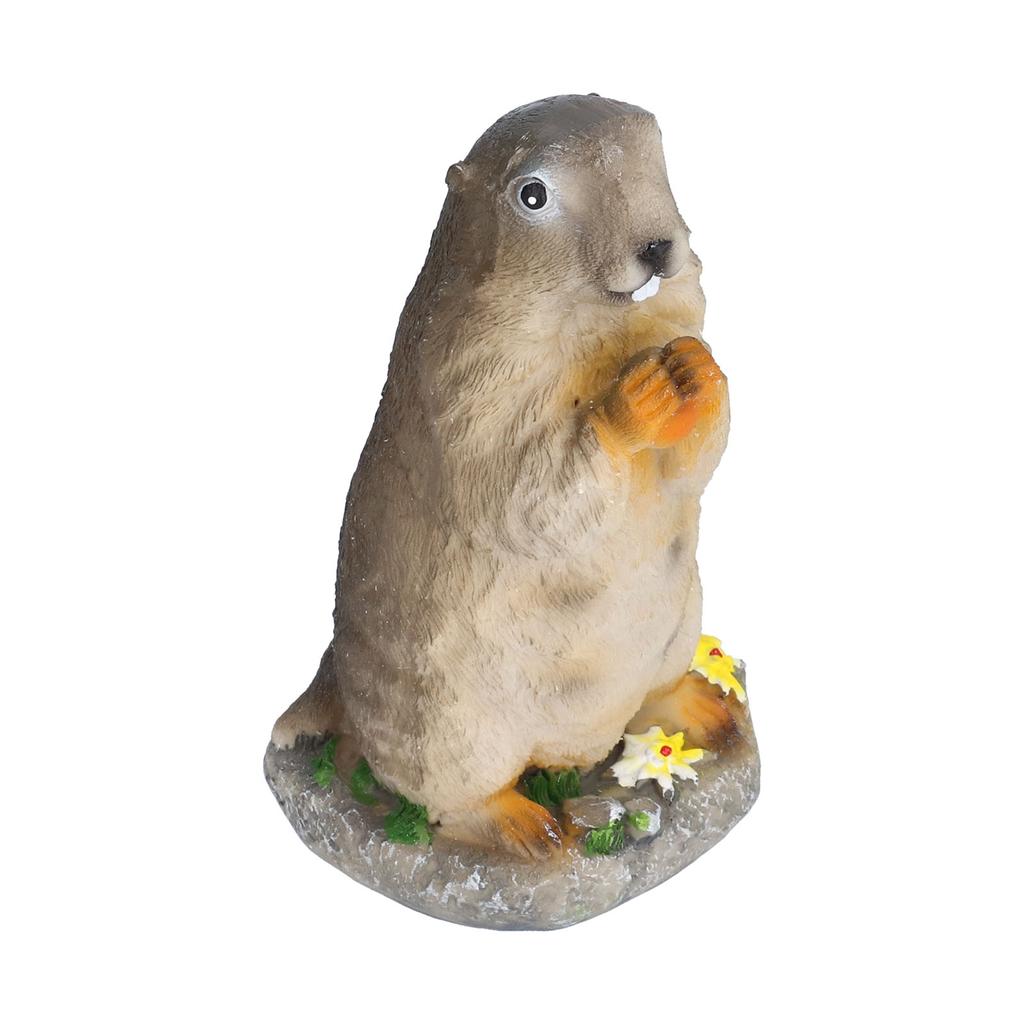 Resin Groundhog Small Ornaments Animal Model Landscape Props Resin Crafts Bonsai Decorations