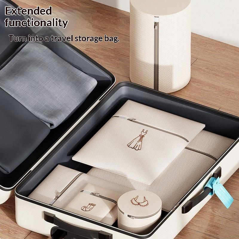 Fine Mesh Embroidery Print Laundry Bags Household Clothes Washing Pouches For Washing Machines