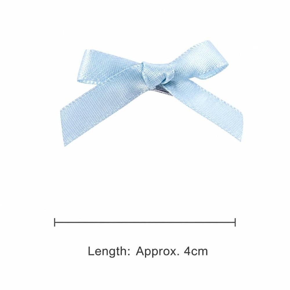 10Pcs Mini Bow Hairpin Ballet Style Duckbill Hair Clip Cute Ribbon Hair Clips Girls and Women