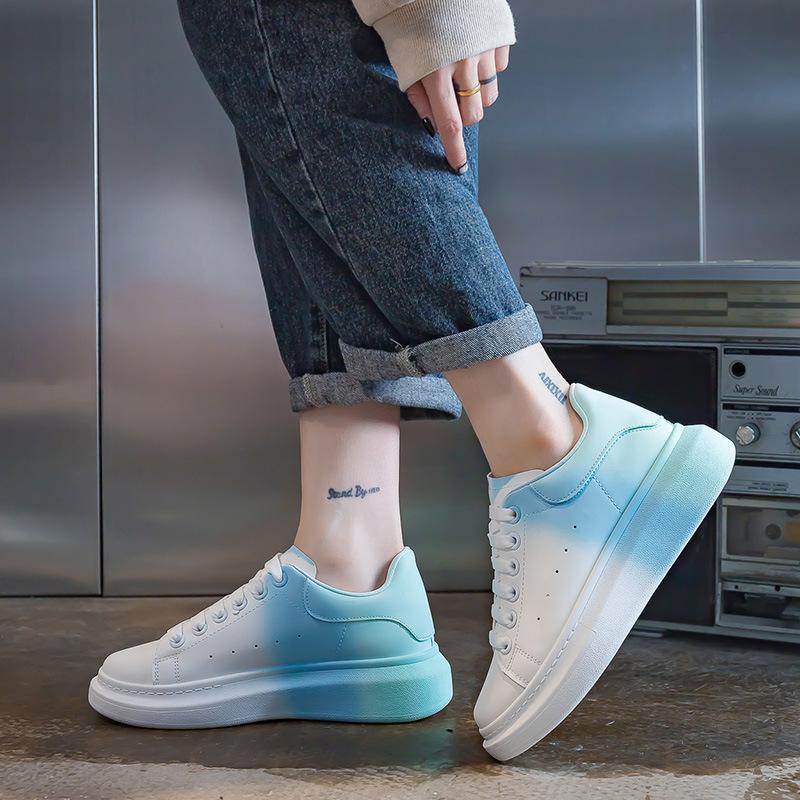 Student Thick-soled Shoes, Versatile Casual Sports Shoes for Women