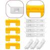 11 Pcs Car Windshield Roof Molding Clip For Honda For Accord For Civic For HR-V Auto Fasteners Interior Accessories