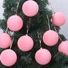 12pcs Plastic Christmas Balls Pendants Shatterproof Xmas Tree Hanging Balls  Holiday Party