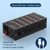 High-Power USB Multi-Port Charging Station - Desktop Mobile Charger & Power Strip