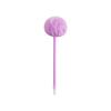 Round/Heart Shaped Ball Neutral Pen With Plush Ball Writing Tools Creative Gel Pen  School Office