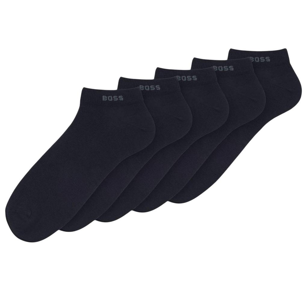 Boss Unisex Adult Ankle Socks (Pack of 5)