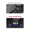 Tesla Model Y Rear Seat Storage Box Trash Can Organizer 2021-2024 Under Air Vent Case Interior Accessories Auto Center Console