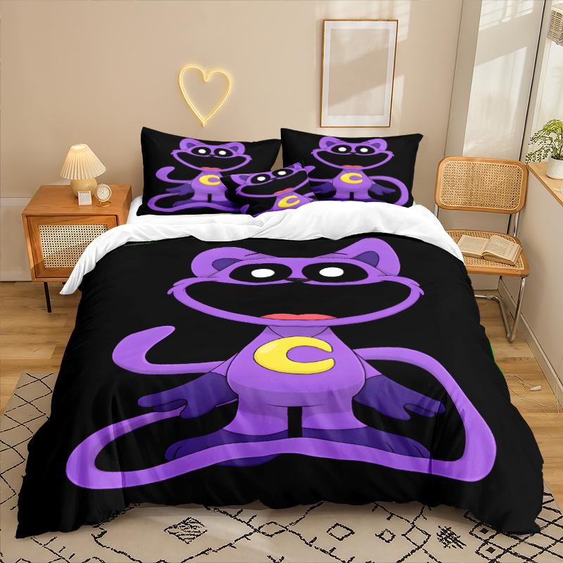 

Анимационный Сериал 3D Цифровая Печать Комплект Постельного Белья из Трех Предметов Простыня Пододеяльник 90 * 200 two-piece set