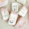 Womens Cute Fuzzy Socks Slipper Fluffier Cozy Imitation Mink Socks Thick Plush Warm Winter Home Soft Sleeping Stocking