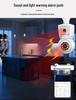 E27 Dual Lens Night Vision HD WiFi Camera with Full Color & Dual View