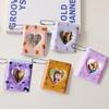 16 Pockets 2 Inch Mini Photo Album Heart Transparent Photocard Holder Storage Collect Book Name Card Album From Photo