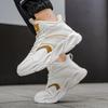 Waterproof Men's Warm Sports Shoes Fashion High Top Plush Sneakers Male Winter Outdoor Trainers for Jogging Walking