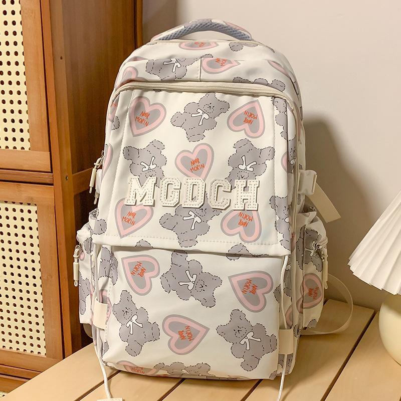 Children Elementary School Girls Junior High School Students Love Backpack High School Students College Students Backpack