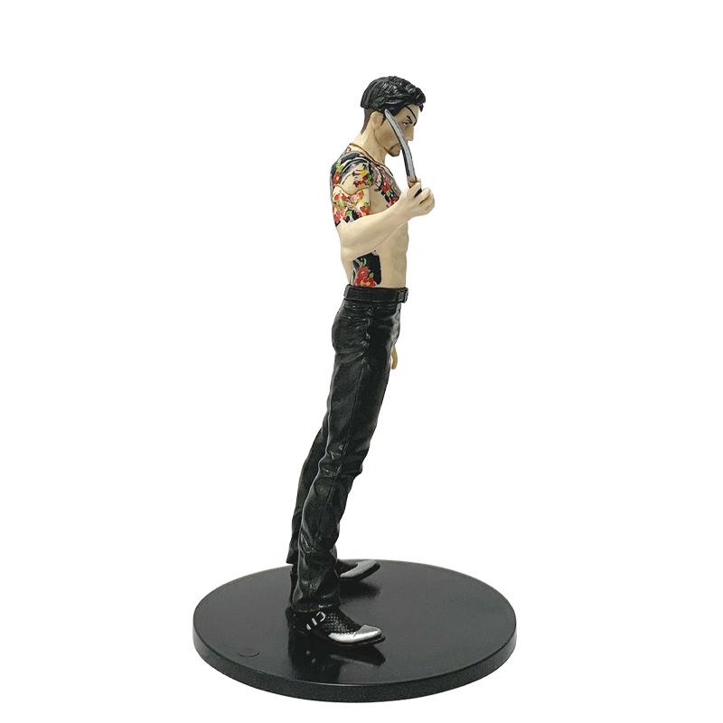 17Cm Yakuza Game Anime Figure Goro Majima Kiryu Kazuma Yakuza Action Figures Figurine Pvc Collection Model Toys Halloween Gift