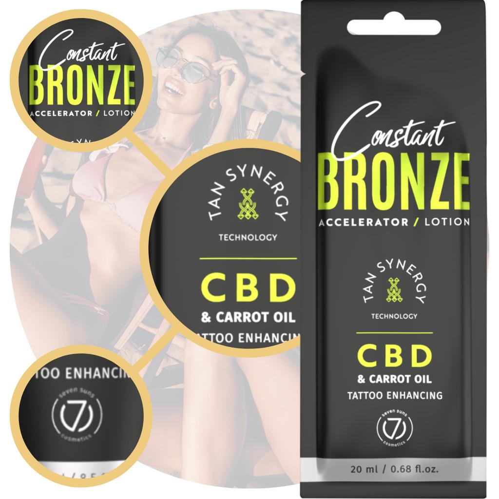 7suns Constant Bronze CBD&Carrot Oil Accelerator Lotion 20ml