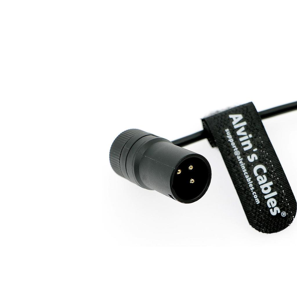 Cables Rotating Slim XLR Male to Female Audio Cable for Balanced 45cm Alvin's 3-pin Microphones,