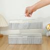 With Handle Craft Storage Case Waterproof Transparent Cards Keeper Photo Storage Box  Stickers