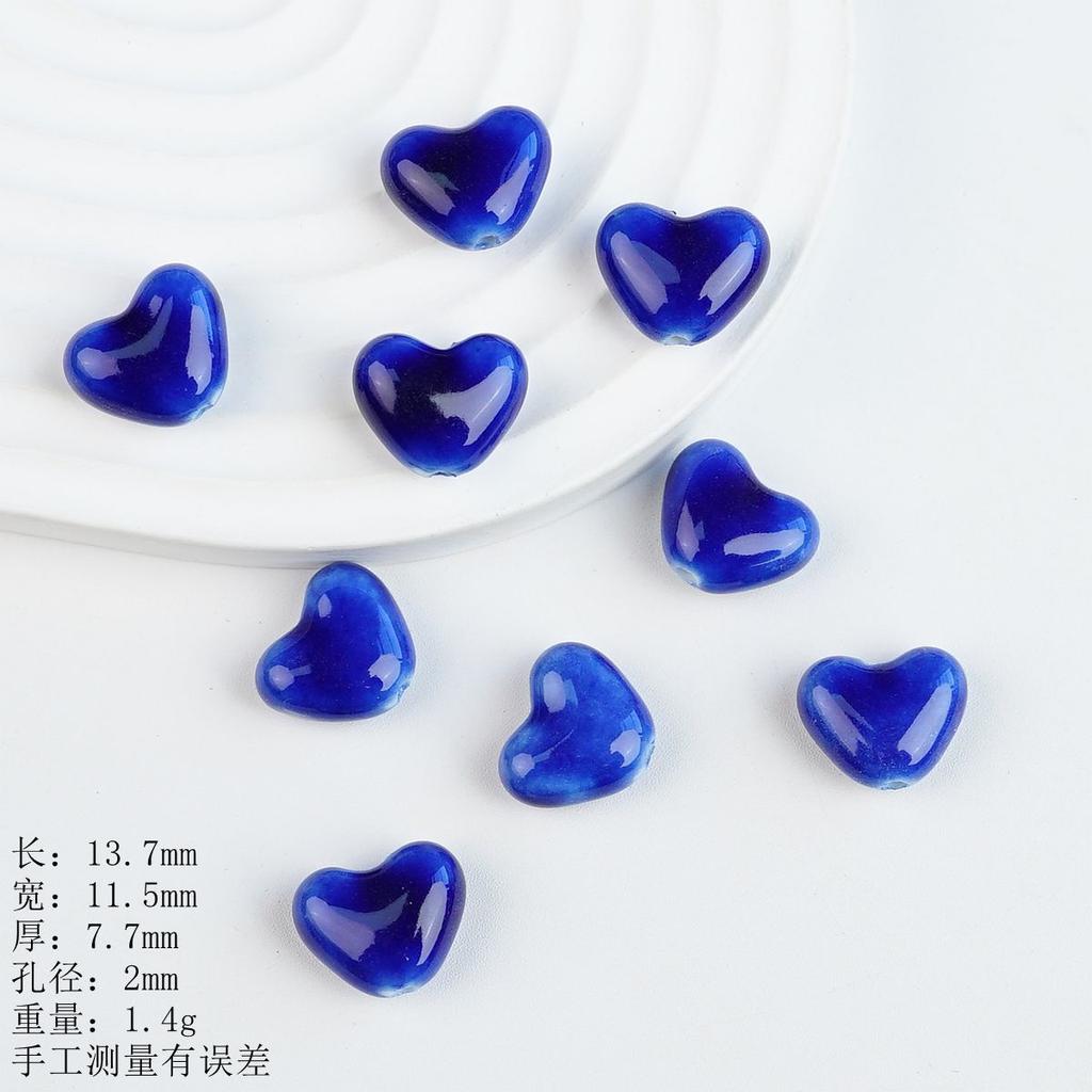 Love beads loose beads accessories ceramic bracelets handmade DIY material manufacturers