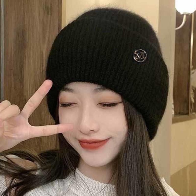 Gorro de punto de otoño e invierno Gorro cálido de moda Gorro de protección auditiva de otoño e invierno