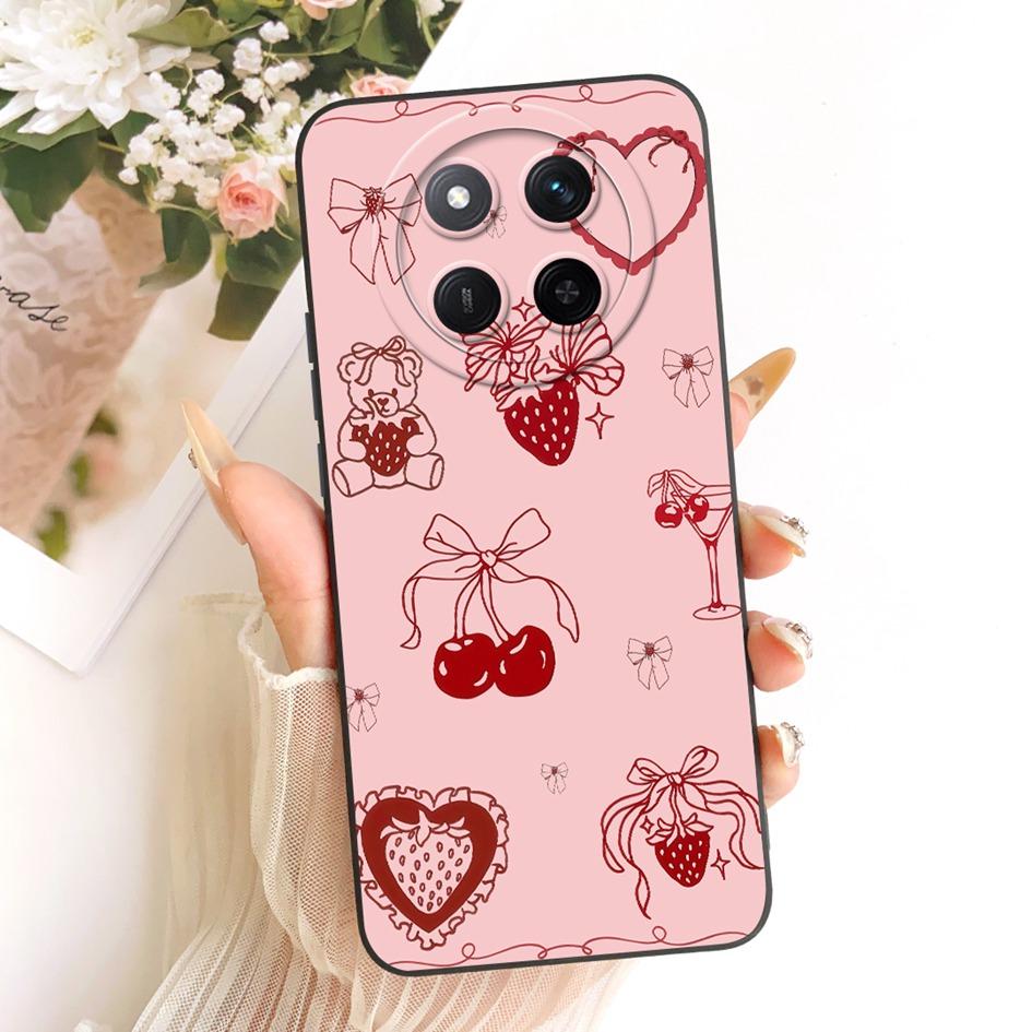 For Honor Magic 7 Lite Case BRP-NX1 Luxury Daisy Painted Soft Silicone Cover For Honor X9c Smart Bumper HonorX9c X 9c Phone Case