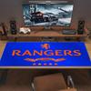 Rangers Fc Color Mouse Pad Large Gaming Table Cushion Non-slip Laptop Tablet Big Mousepad XXL Mat Mini PC Playmat With Lock Edge