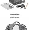 Portable Waterproof Bird & Small Pet Carrier: Foldable Bag for Hamsters, Parrots, Pigeons, Mynas, and Cockatiels.