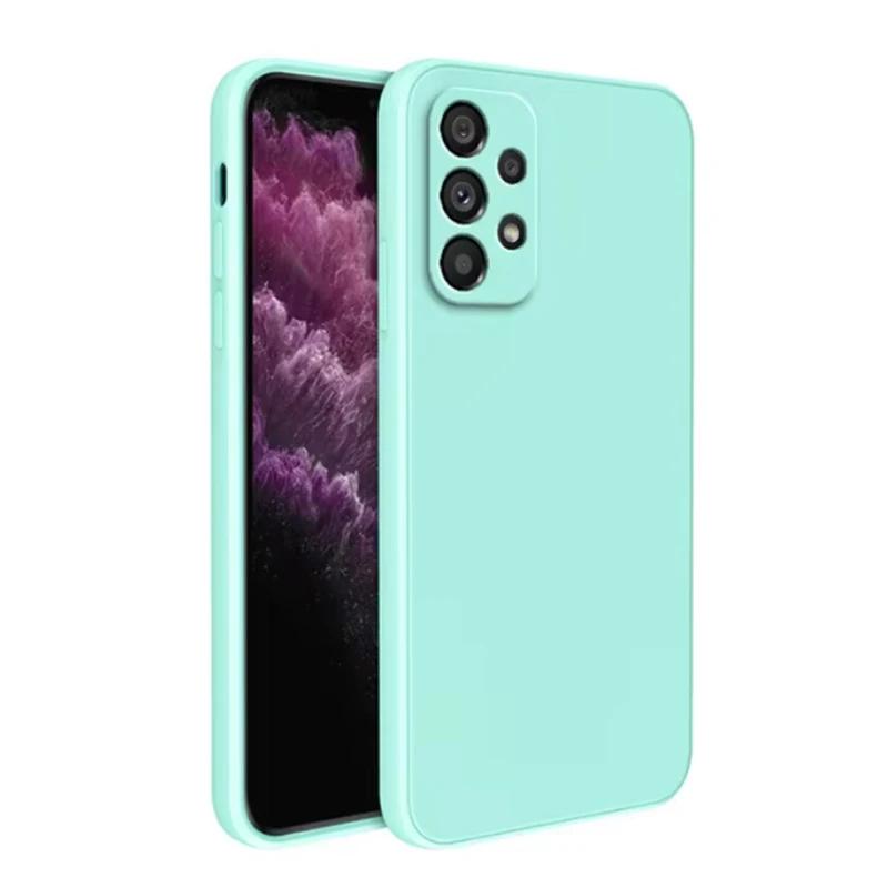 Luxury Liquid Silicone Phone Case For Samsung A13 A14 A15 A21S A25 A31 A32 A33 A34 A35 A36 A41 A42 A50 A51 A52 Back Cover