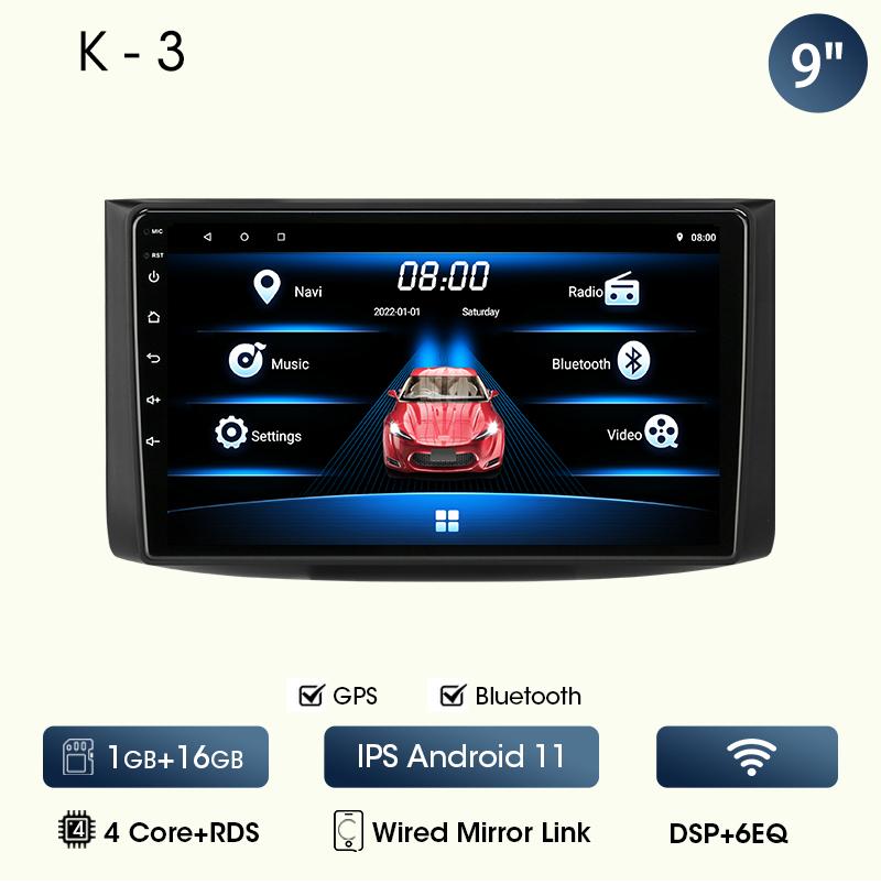 

Автомобильное радио для Chevrolet Aveo 2006 2007 2008 2009 2010 2011 2012 2din Android12 Carplay Multimidia Видеоплеер Головное устройство