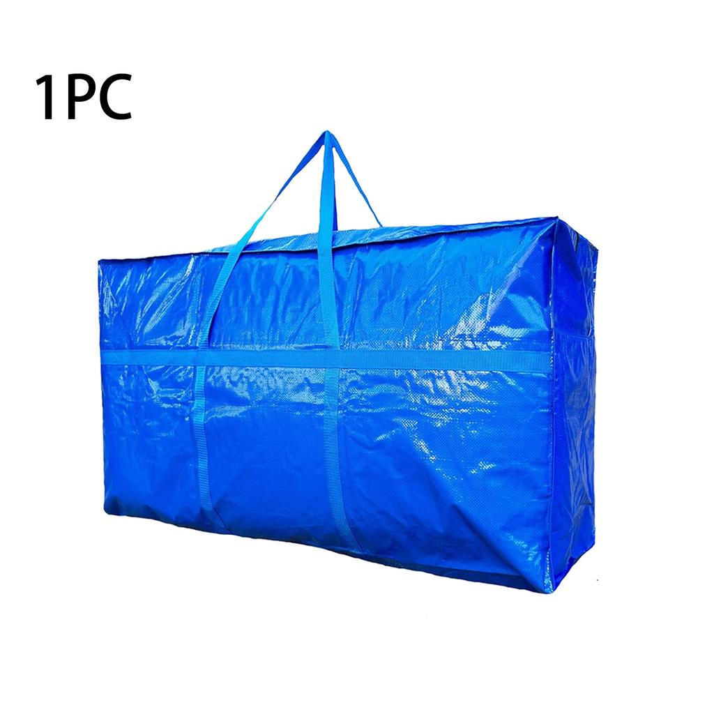 1/2/3/4 Stück Die strapazierfähige Umzugs- und Aufbewahrungstasche wird mit einem starken Griff und einer Reißverschluss-Tragetasche geliefert, um Platz zu sparen