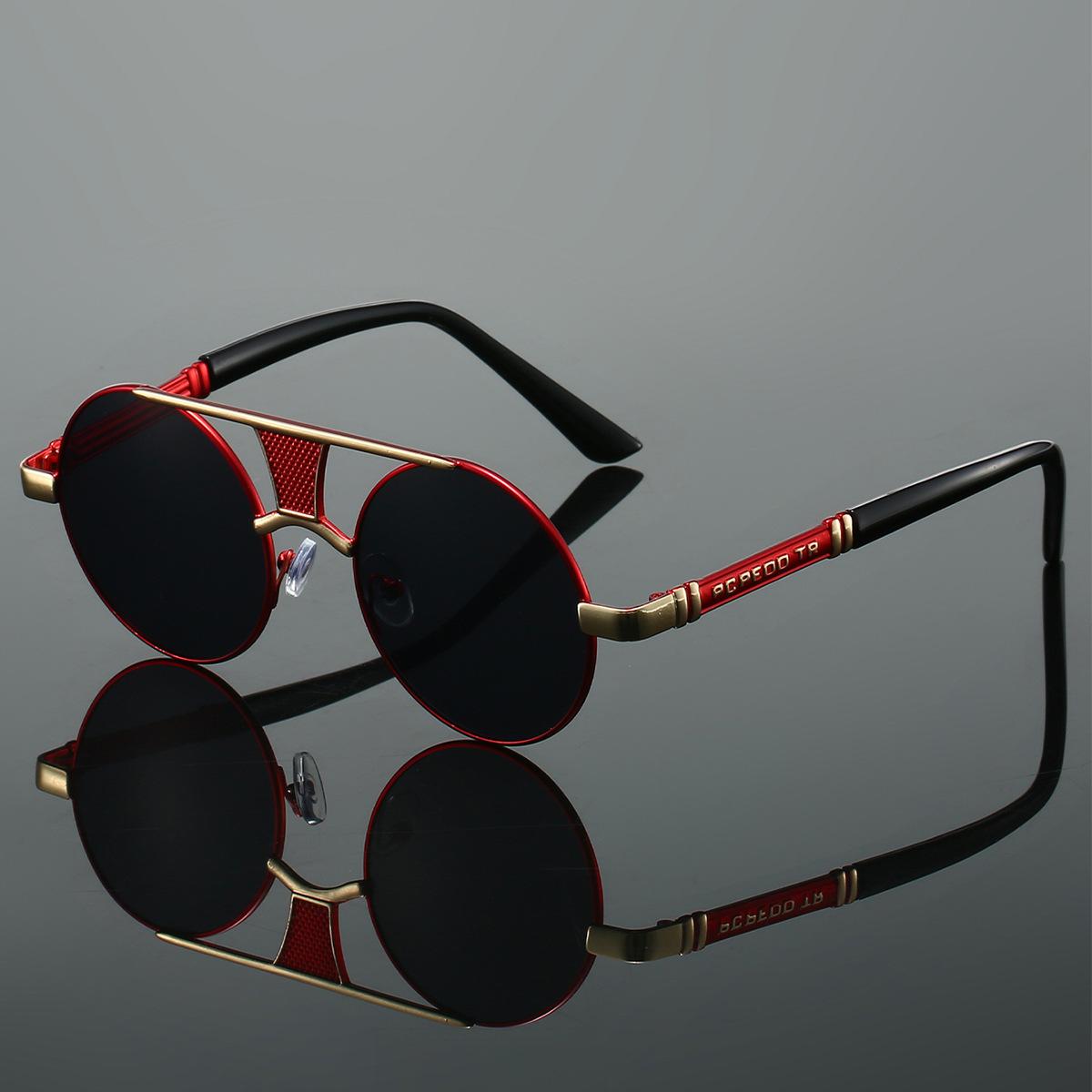 

Latest Fashion Small Round Sunglasses for Women Vintage Retro Men Metal Unisex Design Sun Eyeglasses Trendy Classic Style Punk Gradient Shade UV400
