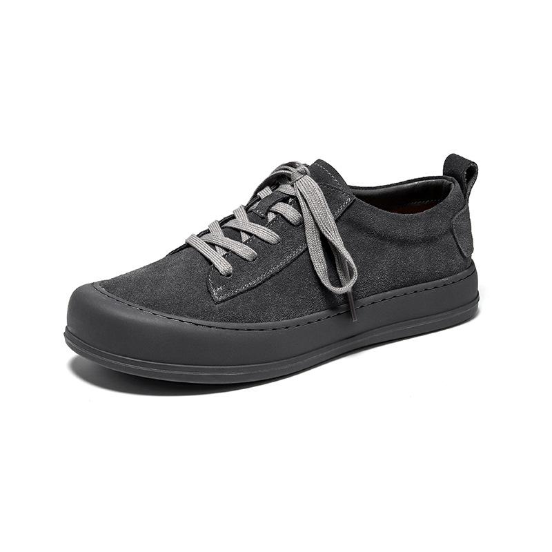 New Luxury Casual Shoes Outdoor Men's Sneakers Tenis Masculino Skateboard Men Shoes Thick Sole Platform Suede Leather Flats Men