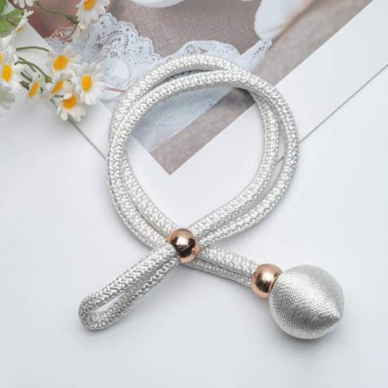 Fabric Curtain Tiebacks, Windows Curtain Hold Back, Curtain Holdbacks, Curtain Holder Rope for Home Essential Bedroom Living Room