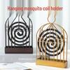 Nordic Birdcage Metal Incense Coil Holder & Sandalwood Ash Catcher