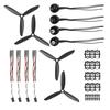 2205 2300 KV Aluminium Alloy CW+CCW Motor 20A Brushless ESC+Propeller Kit Set RC Accessory