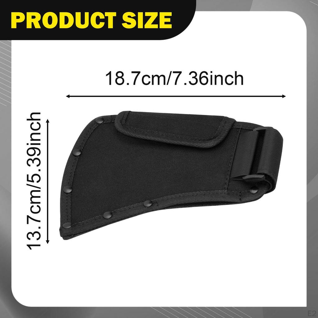 Axe Sheath Sleeve Nylon Lightweight Carrier Hatchet Protector Holder for Emergency Outdoor